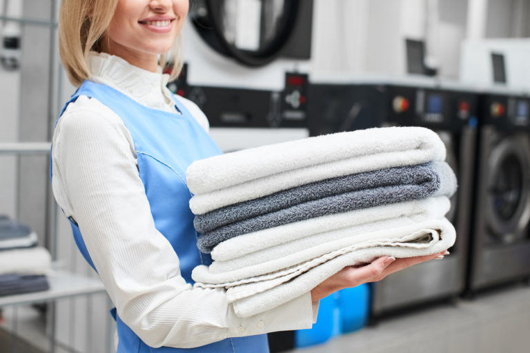 Cleaned and folded clothes